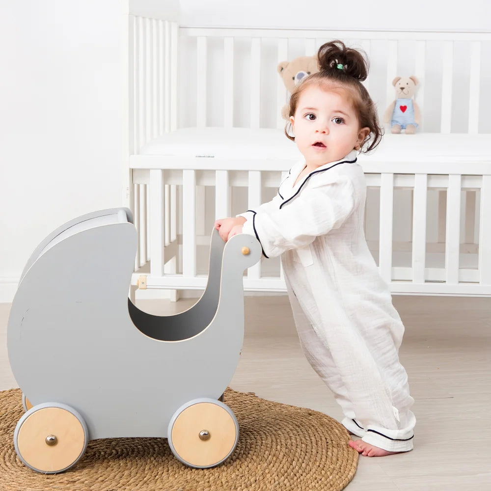 Baby Sleepwear for Boy Girl Organic Cotton White Romper Newborn Pajama Muslin Long-sleeved Onesie Kids  Clothe Toddler Jumpsuit