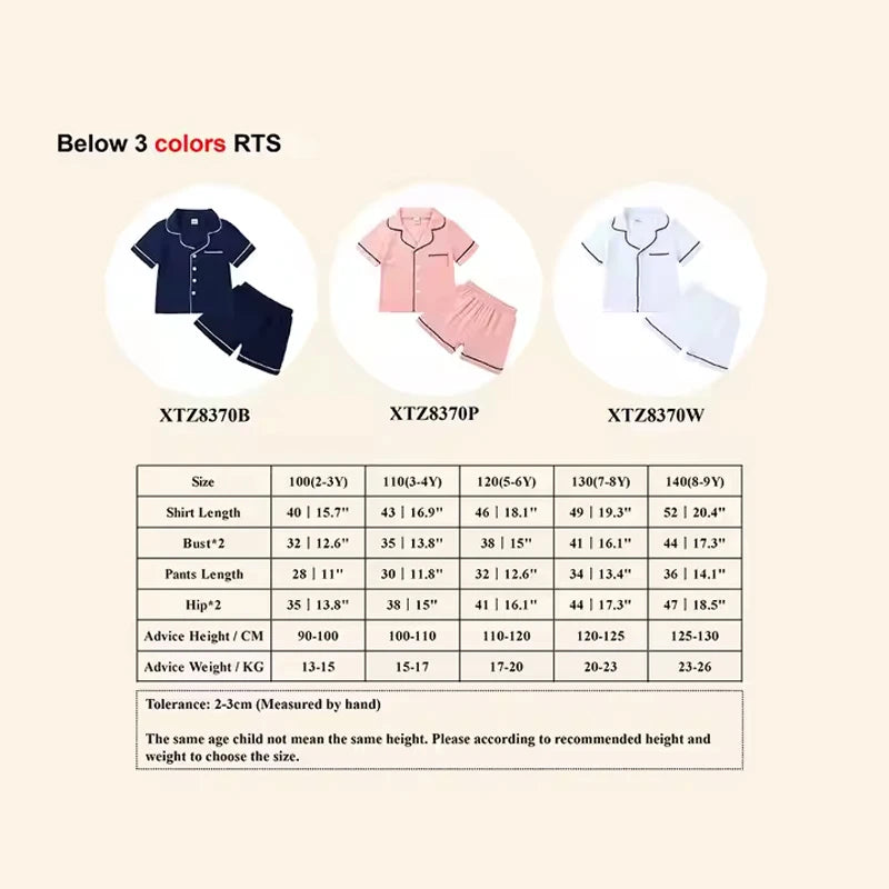 Summer Linen Pajamas Set